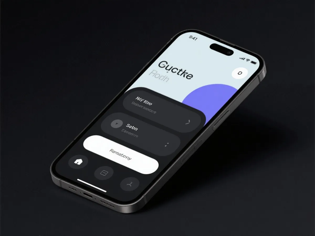 移动端界面示意